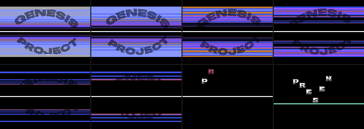 Fading out of RotatingGP into Presents